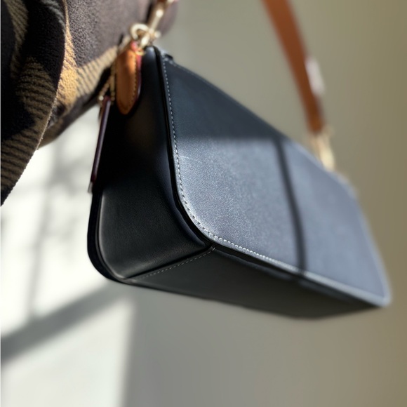 Coach Georgie Shoulder Bag | Chambray Denim (C4064) | Crossbody Strap | LIKE NEW - Picture 7 of 15